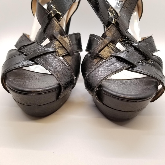 Michael Kors Strappy Open Toed Heels - Picture 6 of 9
